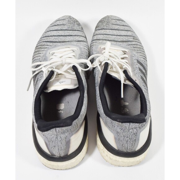 Adidas D97441 Solar Drive Boost Lace Up Gray Stripe Running Shoes Sz 13 - Picture 4 of 5